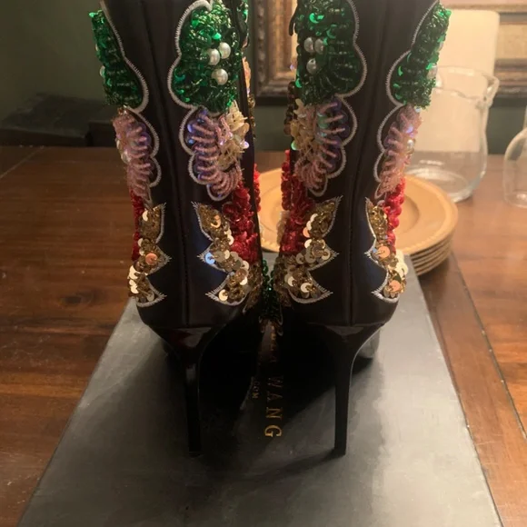 Azalea Wang Embellished Steiletto Boot - Picture 4 of 6